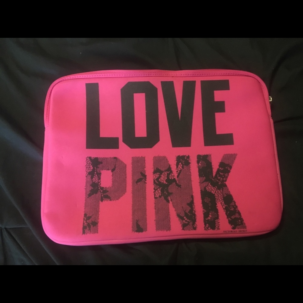 PINK laptop sleeve/case